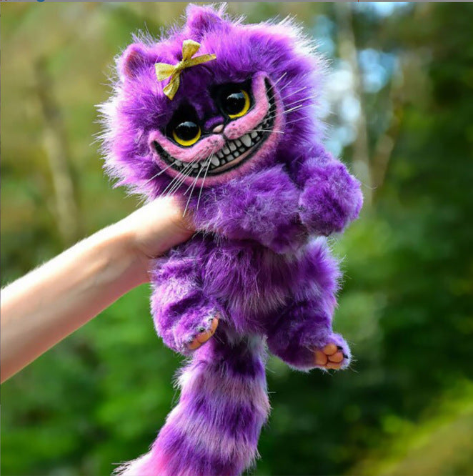 Cheshire Girl Teen Cat Plush Doll