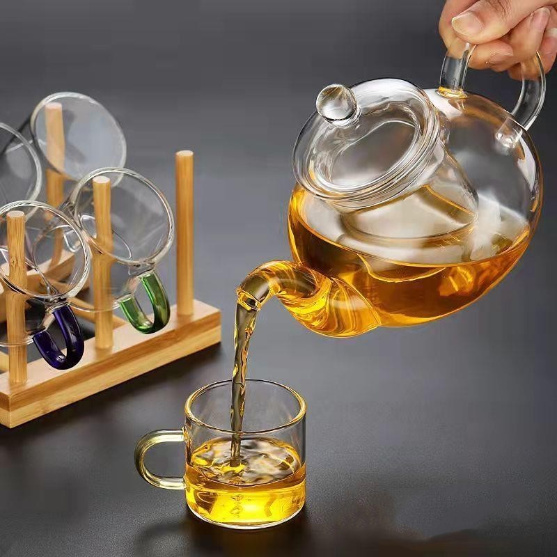Thick Glass Transparent Tea Set