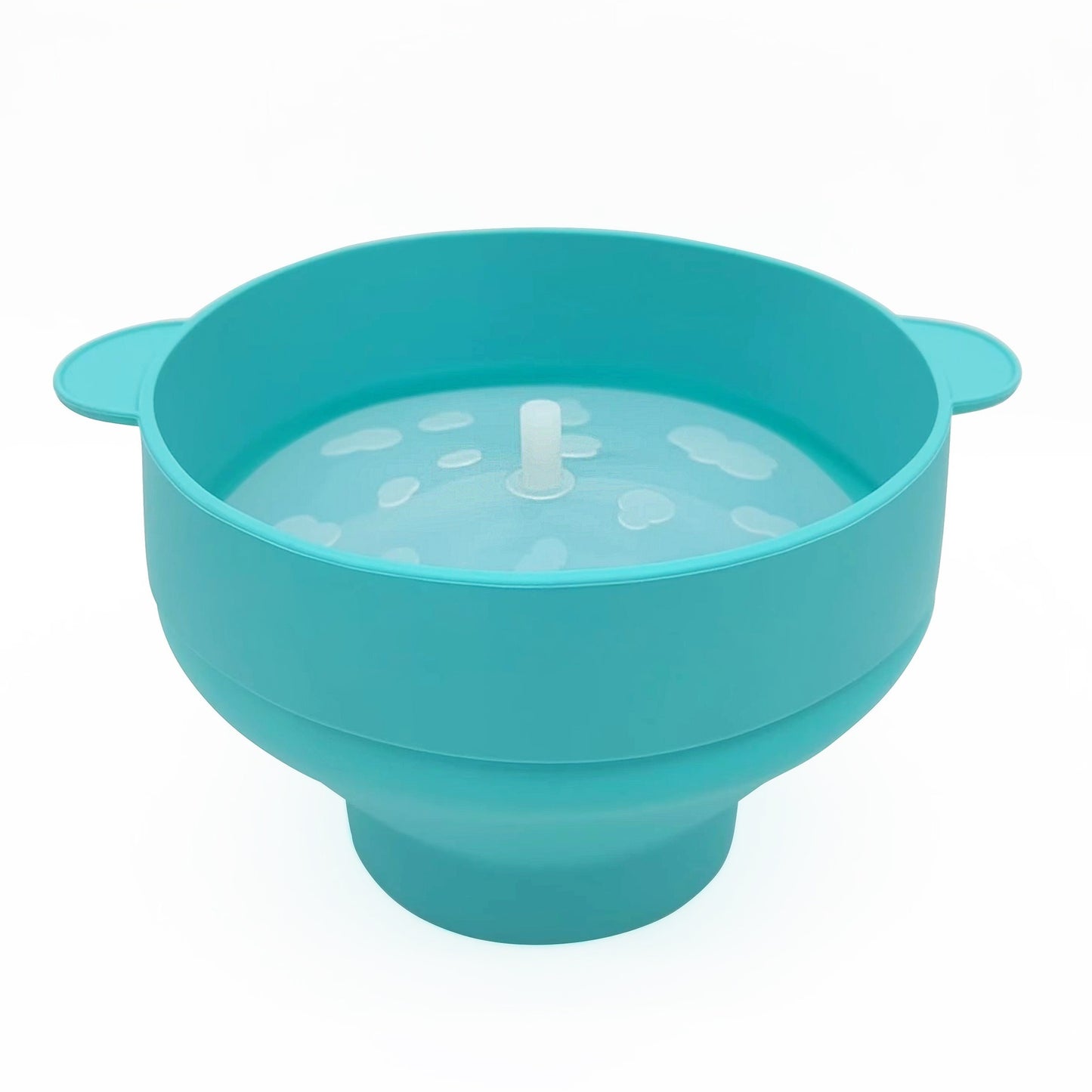 Popcorn Cup Bowl Reusable Collapsible Microwave Silicone Popcorn Bowl