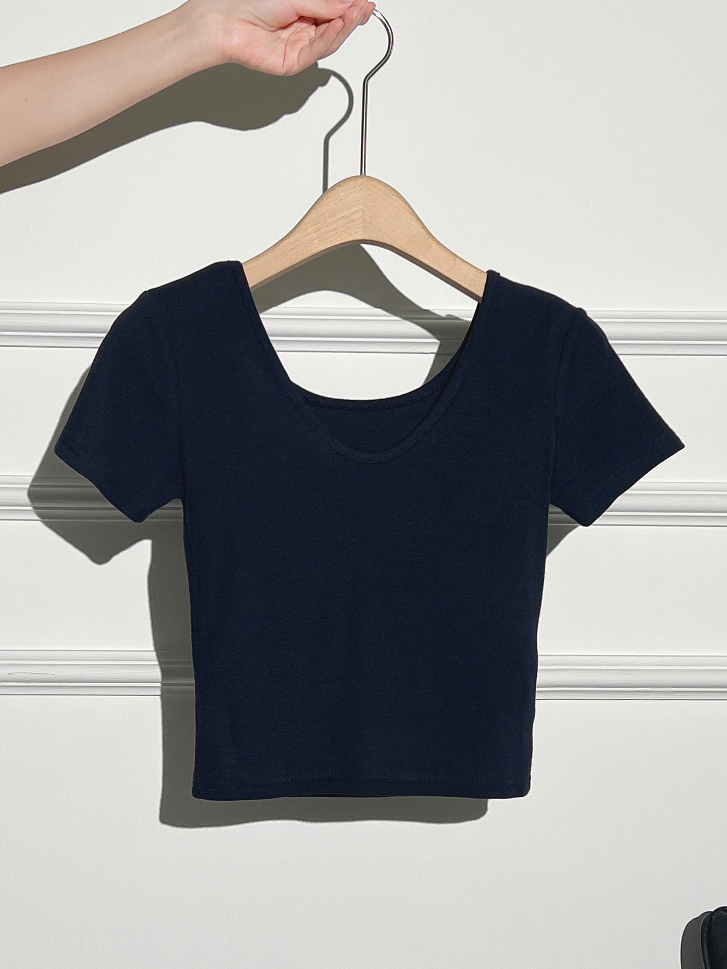 Short Sleeve T-Shirt for Women, Sexy and Pure Aesthetic Crop Top