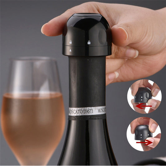 New Champagne Corks 7-Day Sealing And Fresh-Keeping Red Wine Wine Corks Food-Grade Silicone Gas-Locking Wine Corks
