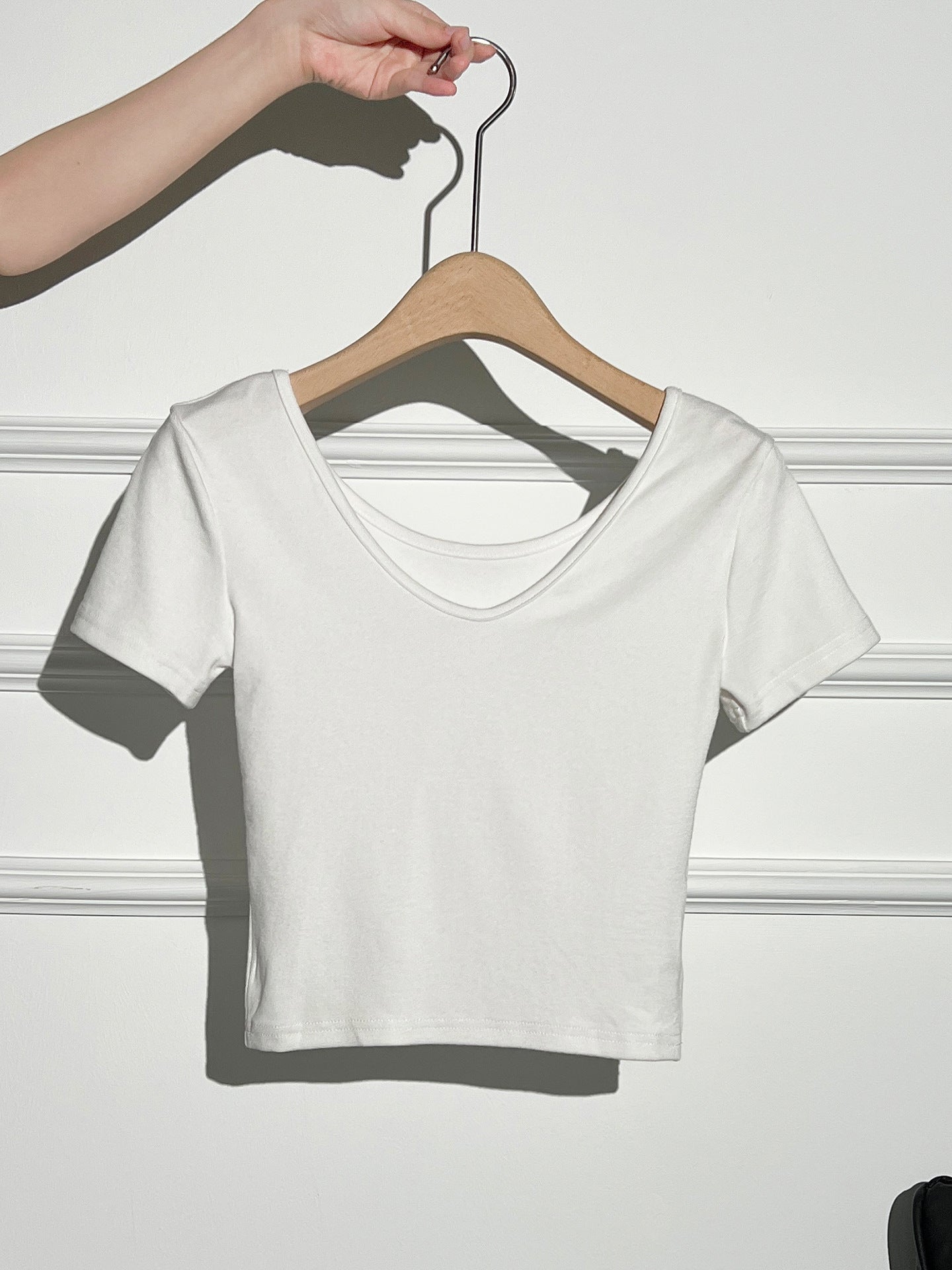 Short Sleeve T-Shirt for Women, Sexy and Pure Aesthetic Crop Top