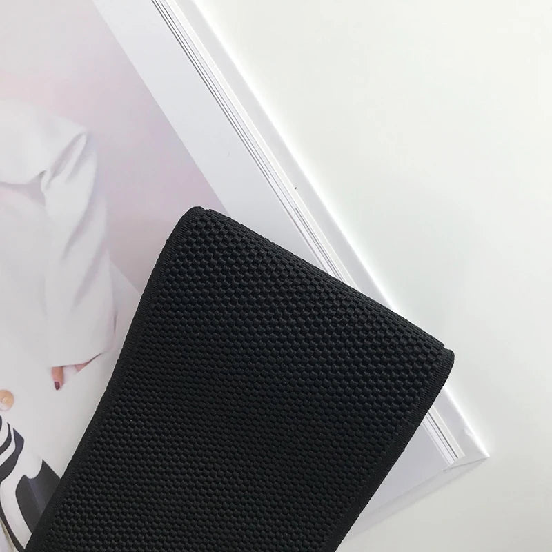 Women's Waist Elastic Black Super Wide Stretch Dalian Dress High Quality Autumn And Winter Decoration Sweater Waistband