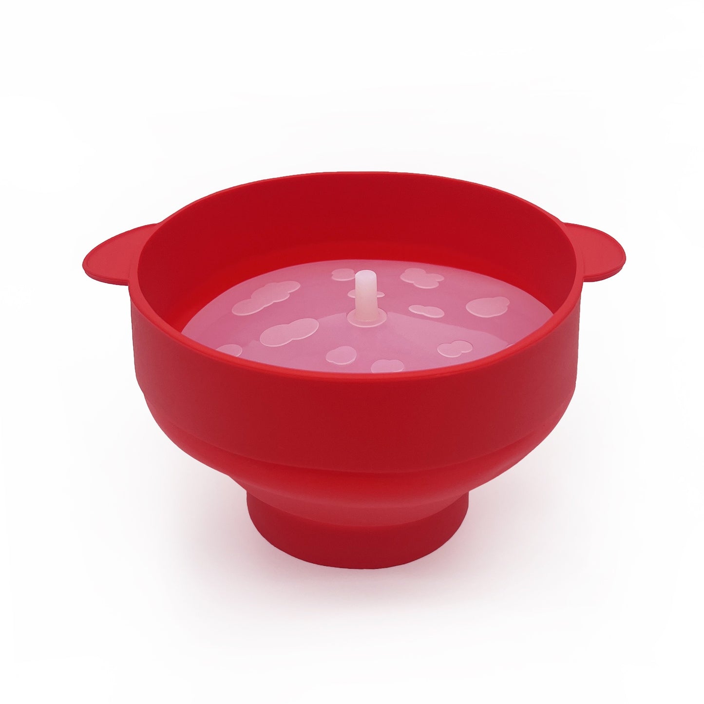 Popcorn Cup Bowl Reusable Collapsible Microwave Silicone Popcorn Bowl