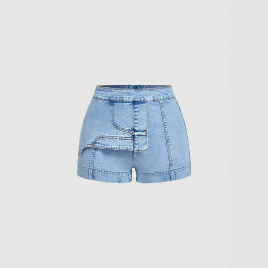 Women's denim shorts