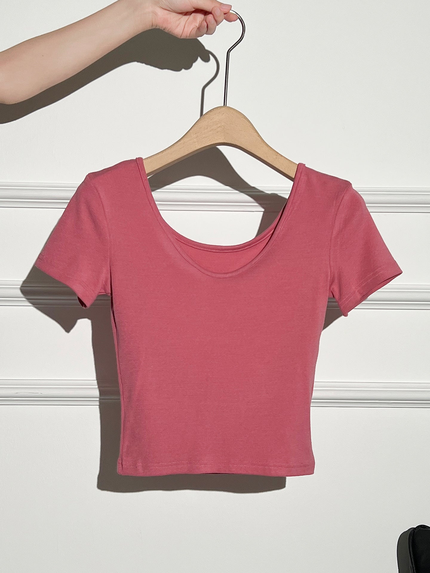 Short Sleeve T-Shirt for Women, Sexy and Pure Aesthetic Crop Top